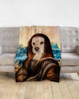 'Dogga Lisa' Personalized Pet Blanket