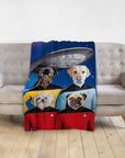 'Doggo-Trek' Personalized 4 Pet Blanket