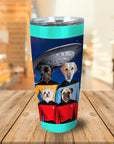 'Doggo-Trek' Personalized 4 Pet Tumbler