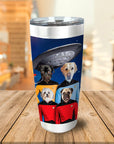 'Doggo-Trek' Personalized 4 Pet Tumbler