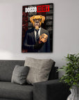 'Doggo Heist' Personalized Pet Canvas