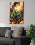 'Doggo Hulk' Personalized Pet Canvas