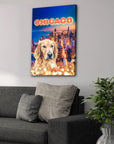 'Doggos Of Chicago' Personalized Pet Canvas