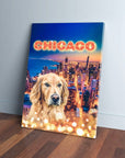 'Doggos Of Chicago' Personalized Pet Canvas