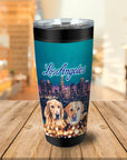 'Doggos of Los Angeles' Personalized 2 Pet Tumbler