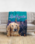 'Doggos of Los Angeles' Personalized Pet Blanket