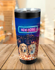 'Doggos of New York' Personalized 2 Pet Tumbler