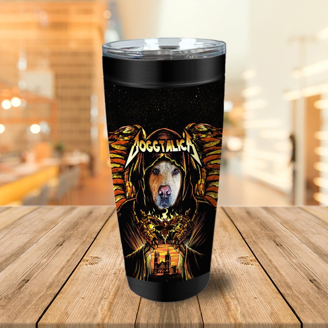 &#39;Doggtalica&#39; Personalized Tumbler