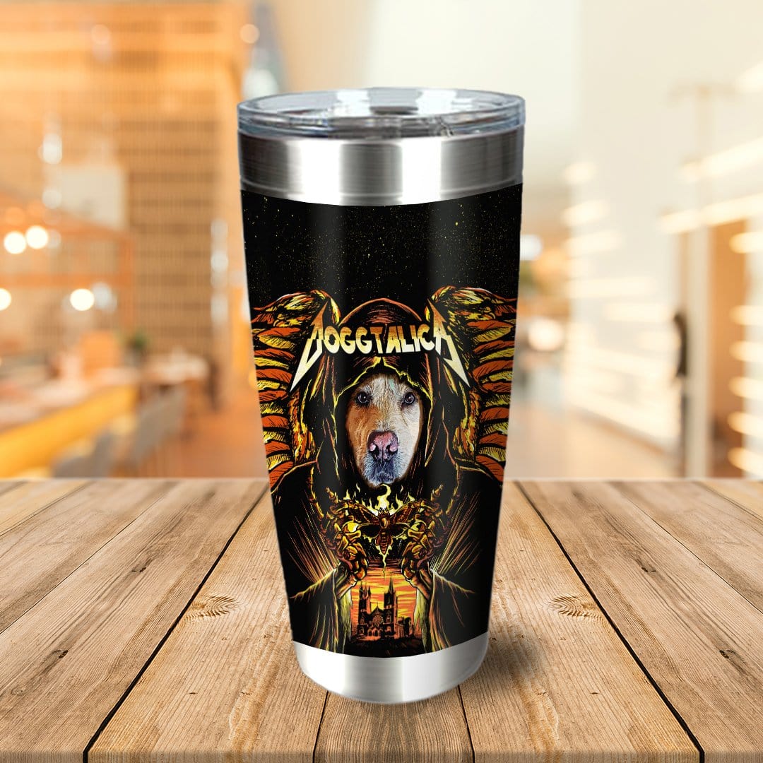 &#39;Doggtalica&#39; Personalized Tumbler