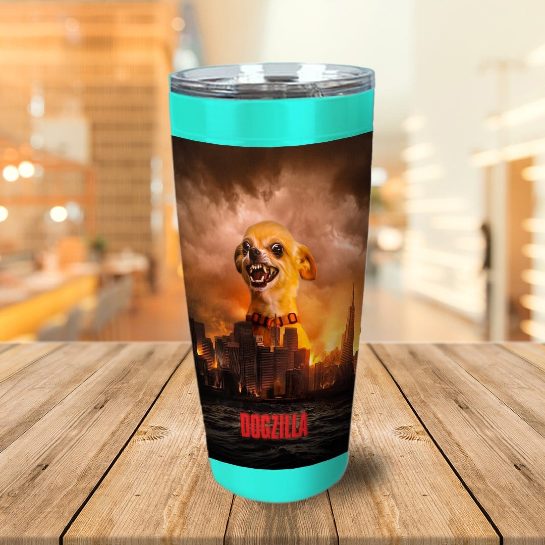 &#39;Dogzilla&#39; Personalized Tumbler