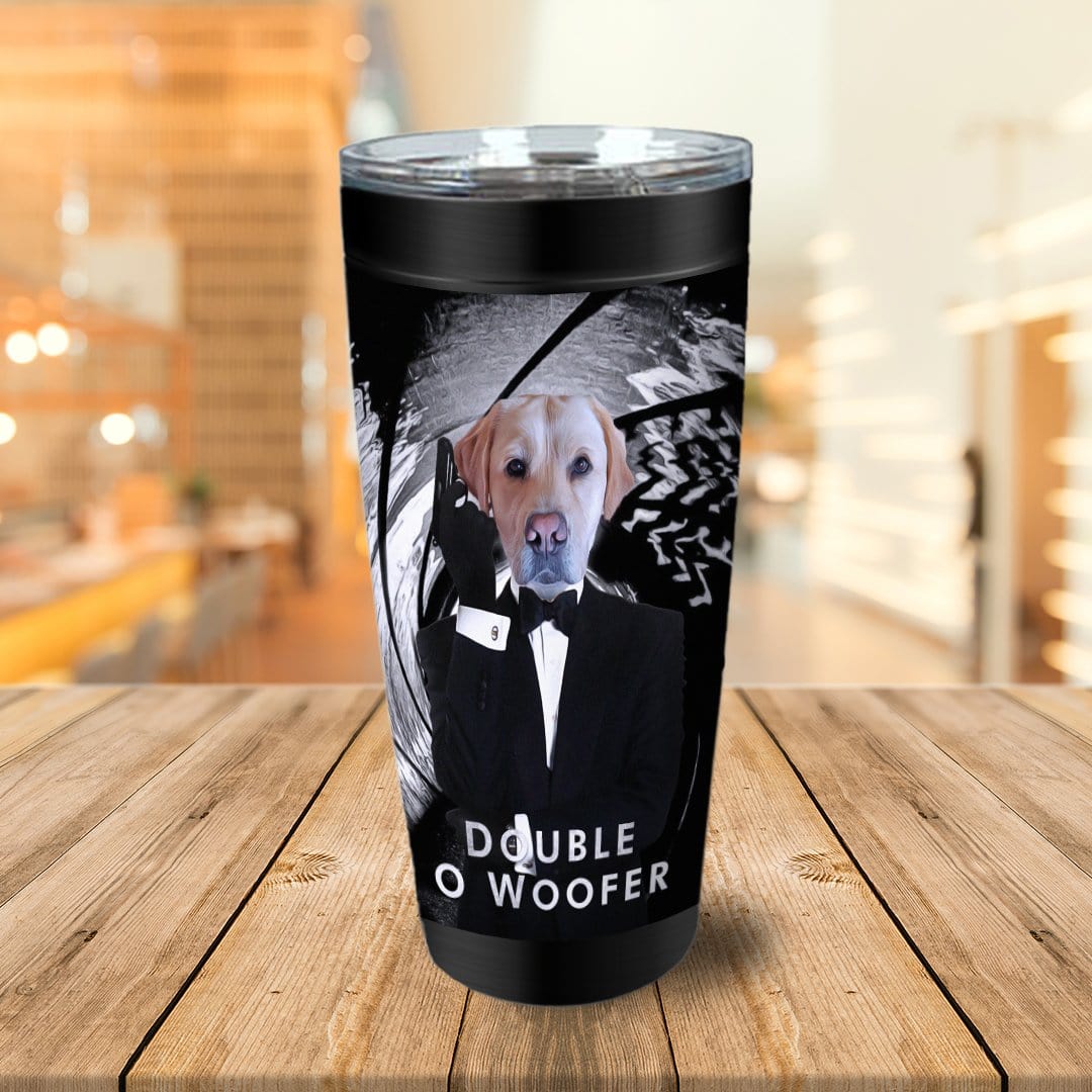 &#39;Double O Woofer&#39; Personalized Tumbler