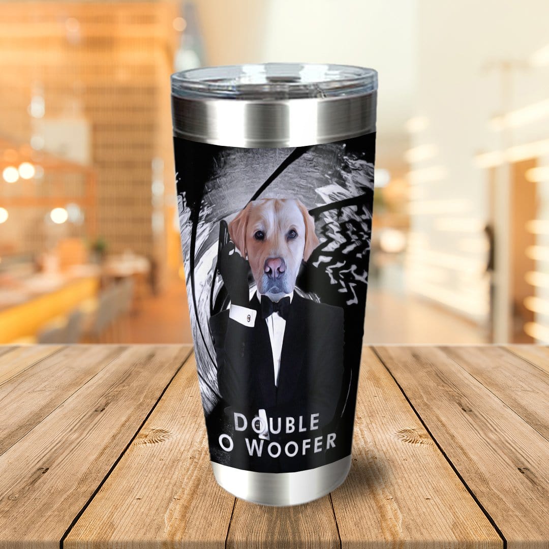 &#39;Double O Woofer&#39; Personalized Tumbler