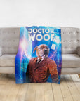 'Dr. Woof (Male)' Personalized Pet Blanket