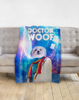 'Dr. Woof (Female)' Personalized Pet Blanket