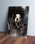 'Edward Scissorpaws' Personalized Pet Canvas