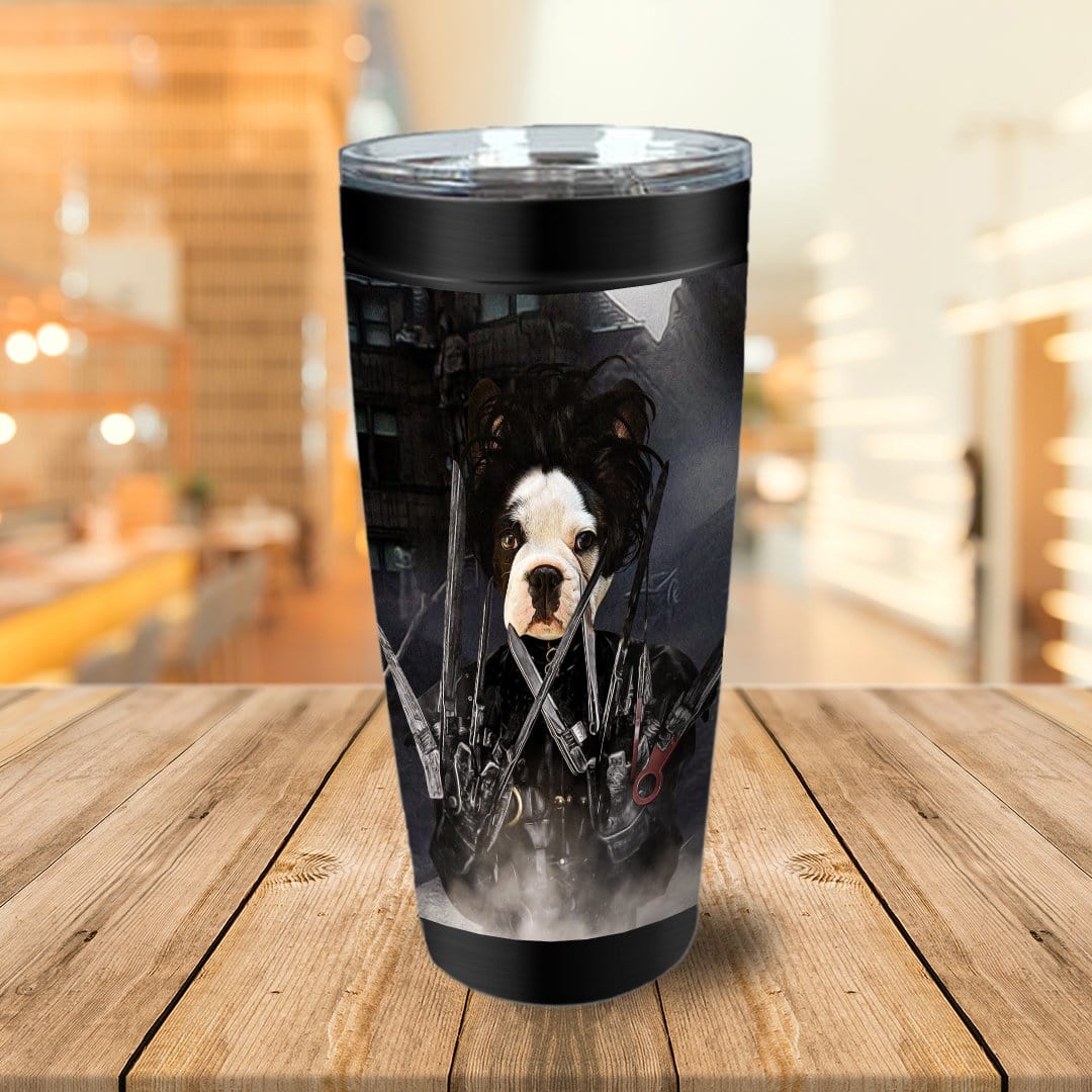 &#39;Edward Scissorpaws&#39; Personalized Tumbler