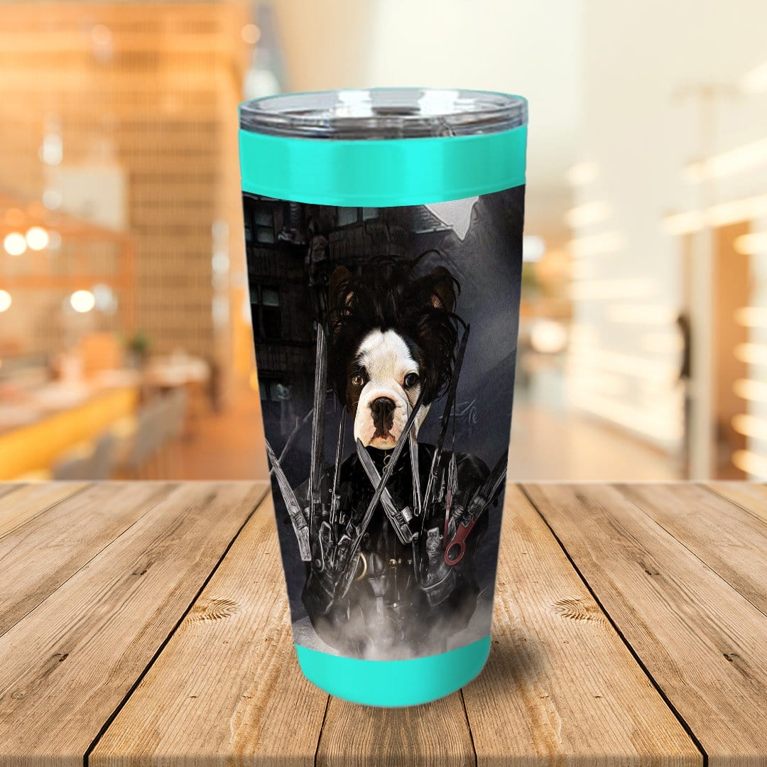 &#39;Edward Scissorpaws&#39; Personalized Tumbler