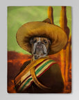 'El Jefe' Personalized Pet Blanket