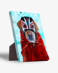 'El Luchador' Personalized Pet Standing Canvas