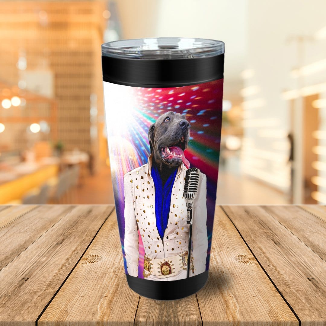 &#39;Elvis Pawsley&#39; Personalized Tumbler