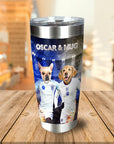 'England Doggos' Personalized 2 Pet Tumbler