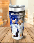 'England Doggos' Personalized 2 Pet Tumbler