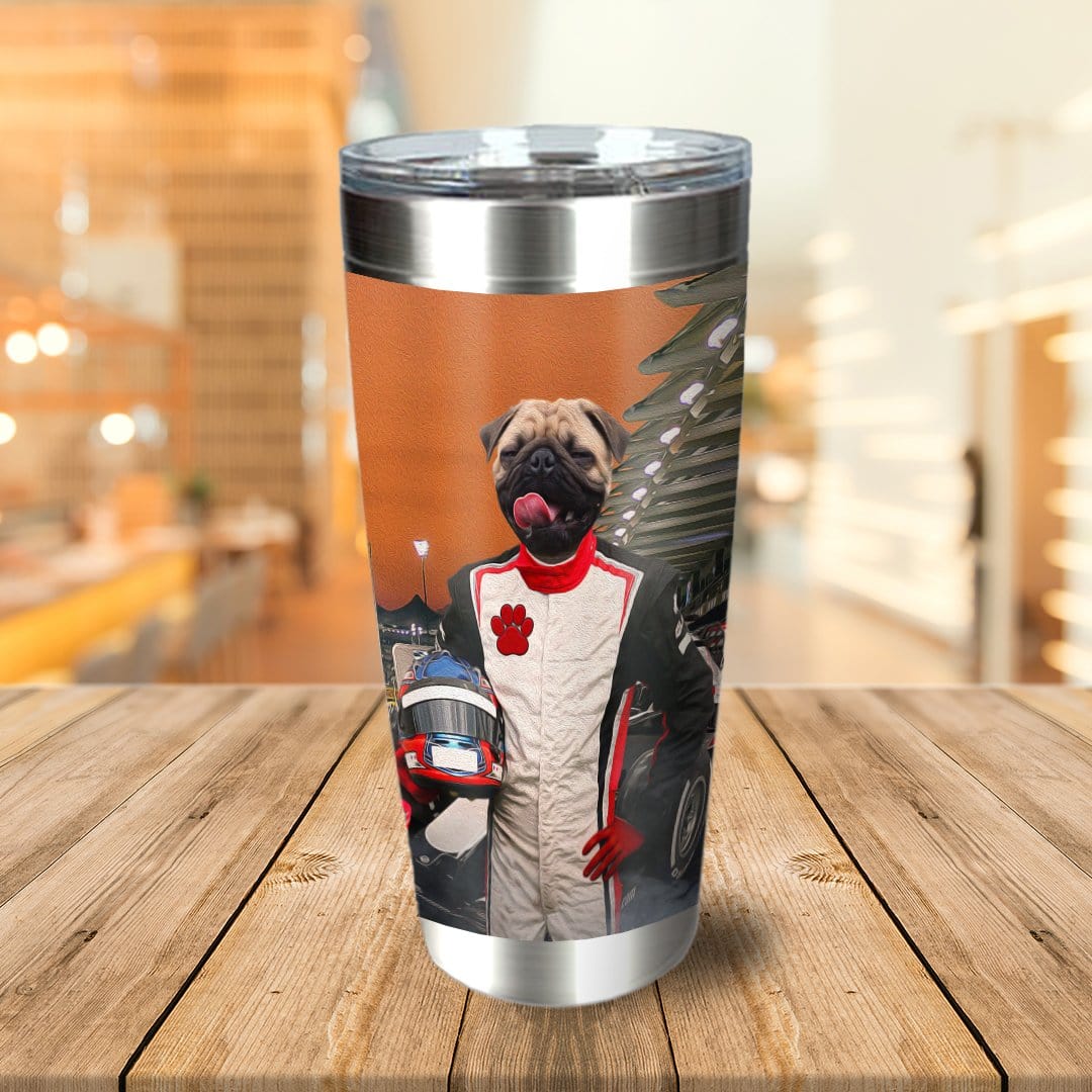 &#39;F1-Paw&#39; Personalized Tumbler