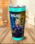 'Finland Doggos Soccer' Personalized Tumbler