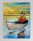 'The Fisherman' Personalized Pet Blanket