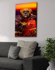 'Flash Doggo' Personalized Pet Canvas