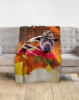 'Freddy Woofer' Personalized Pet Blanket