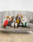 'Furends' Personalized 4 Pet Blanket