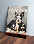 'Furends' Personalized Pet Canvas