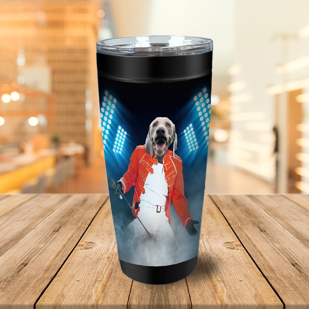 &#39;The Furry Mercury&#39; Personalized Tumbler