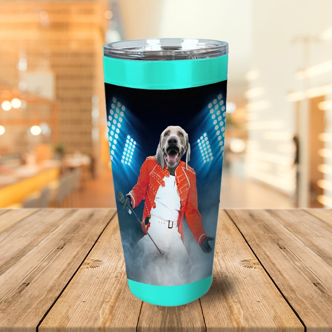 &#39;The Furry Mercury&#39; Personalized Tumbler