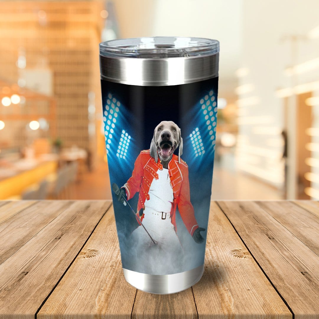 &#39;The Furry Mercury&#39; Personalized Tumbler