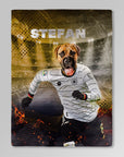 'Germany Doggos Soccer' Personalized Pet Blanket