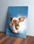 'Gizmo Doggo' Personalized Pet Canvas