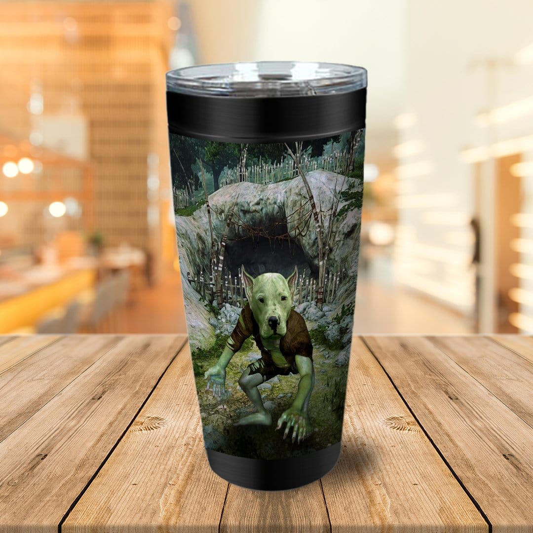 &#39;The Goblin&#39; Personalized Tumbler