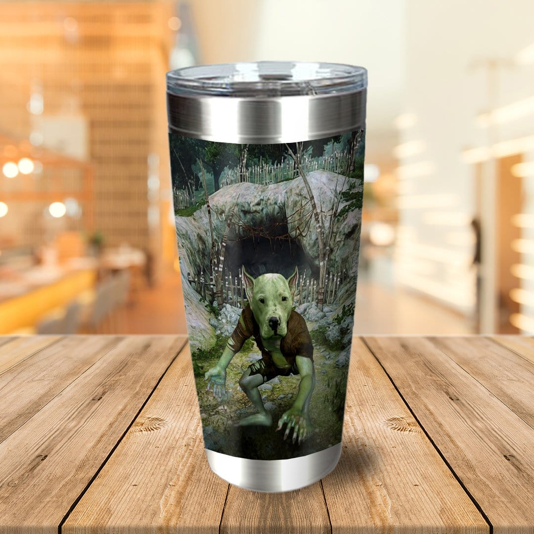 &#39;The Goblin&#39; Personalized Tumbler