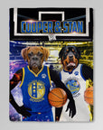 'Golden State Doggos' Personalized 2 Pet Blanket