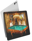 'The Pool Players' Personalized 4 Pet Playing Cards