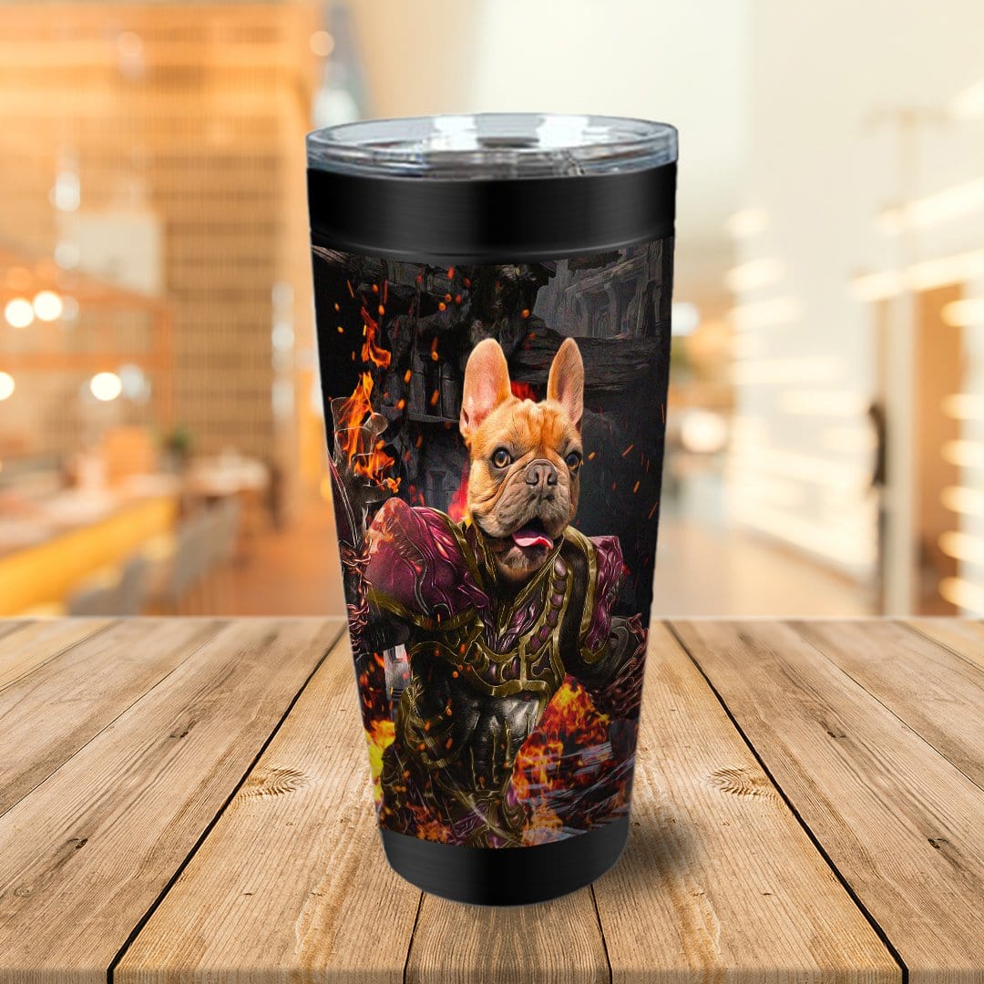 &#39;Hades Doggo&#39; Personalized Tumbler