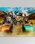 'Harley Wooferson' Personalized 8 Pet Blanket