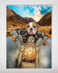 'Harley Wooferson' Personalized Pet Poster