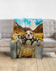 'Harley Wooferson' Personalized Pet Blanket