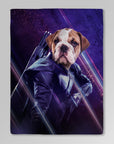 'Hawkeye Doggo' Personalized Pet Blanket