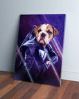 'Hawkeye Doggo' Personalized Pet Canvas