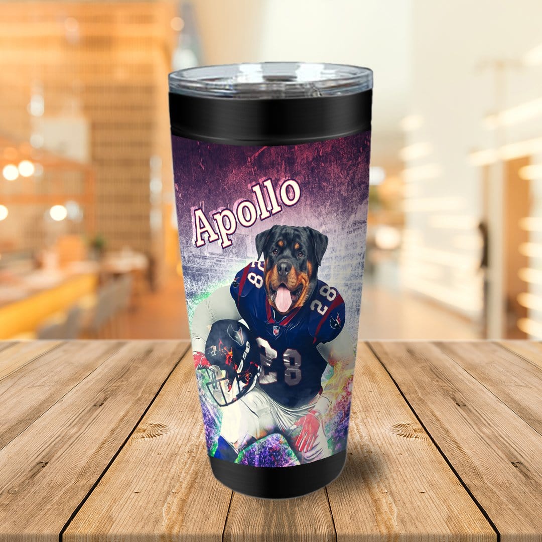 &#39;Houston Doggos&#39; Personalized Tumbler