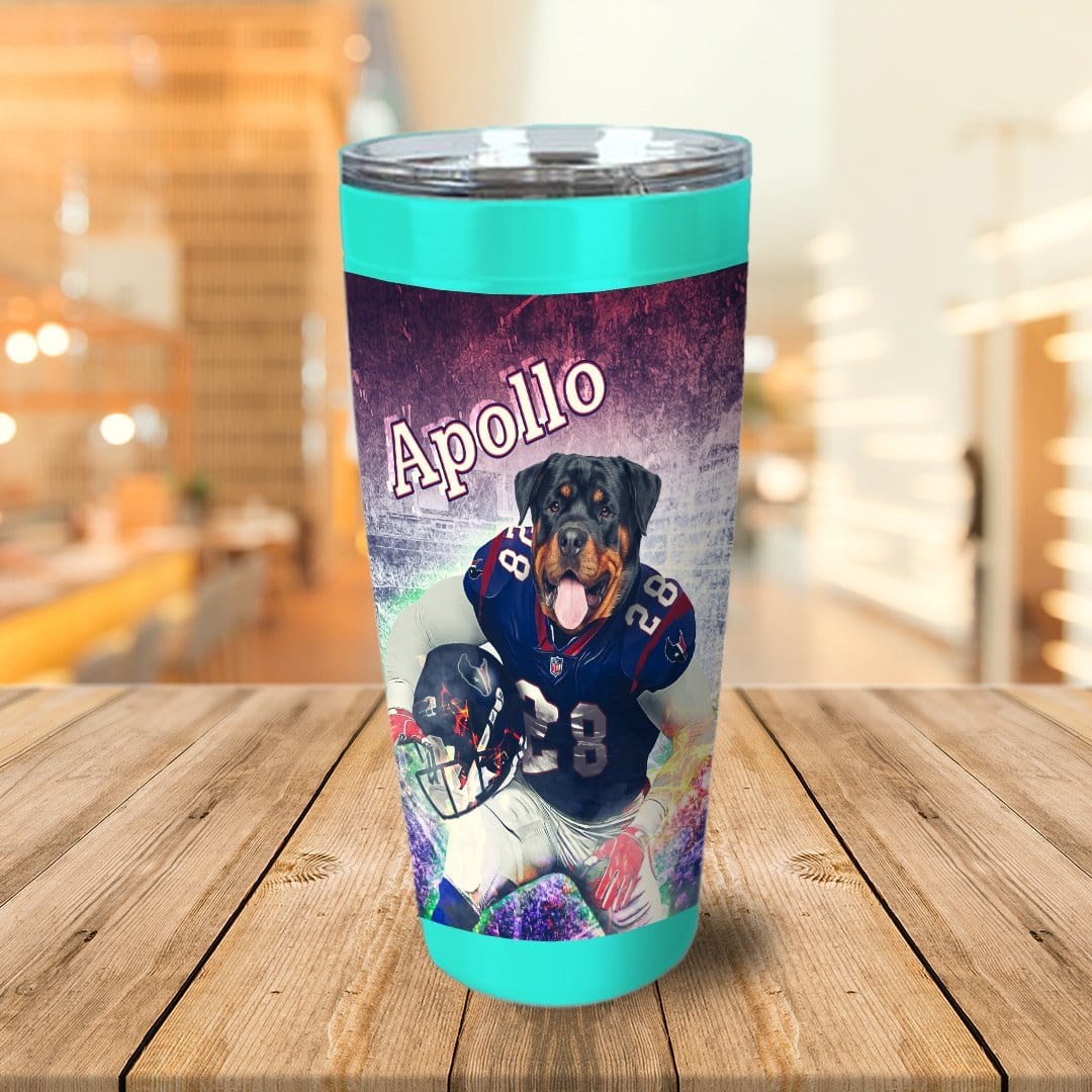 &#39;Houston Doggos&#39; Personalized Tumbler